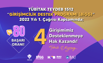 BAU’lu Öğrencilere TÜBİTAK Tarafından Destek!